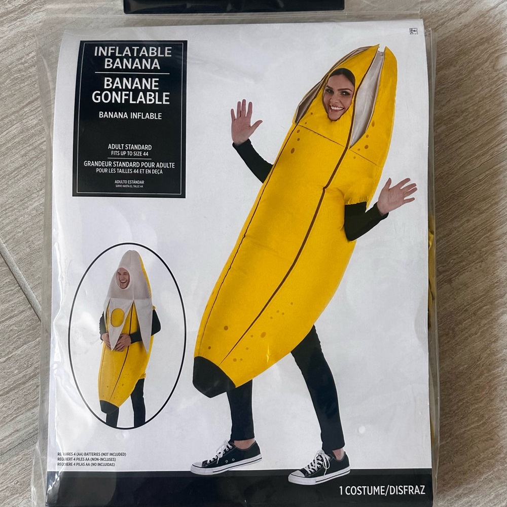 Inflatable Banana Premium Costume